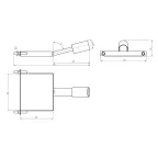 Кронштейн на столб 430*260*130, d 48mm SPP-AC6-0-150-048