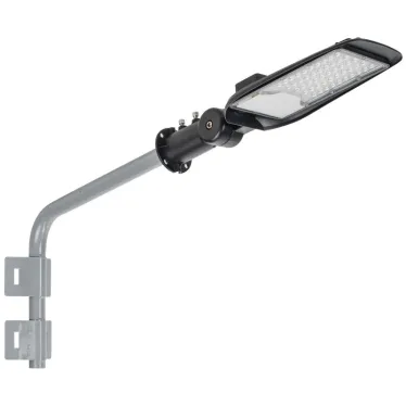 LIGHTING Кронштейн КР-2 D-48мм L-500мм под монтажную ленту 2 хомута серый IEK