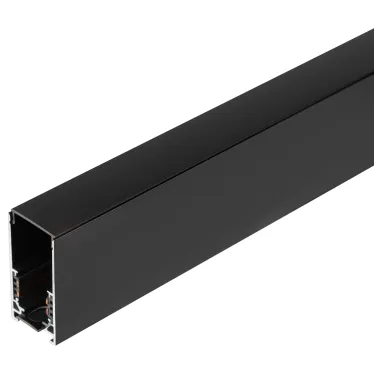 Шинопровод магнитный трековый TRM-S20-100-B накладной 1м 48V черный
