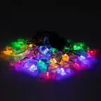 Садовая гирлянда на солнечной батарее Бабочки 20 LED 5,8 метра ERASF22-15 ЭРА