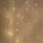 Садовая гирлянда на солнечной батарее Занавес 1,5*1,5 метра, 192 LED ERASF22-41