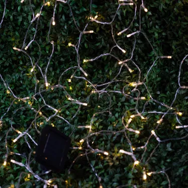 Садовая гирлянда на солнечной батарее Занавес 1,5*1,5 метра, 192 LED ERASF22-41