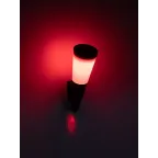 Светильник уличный ERAFS012-09 на солнечной батарее настенный Факел RGB 1 LED