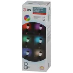 Светильник уличный ERAFS012-09 на солнечной батарее настенный Факел RGB 1 LED