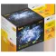 LIGHTING Гирлянда нить 10м 100 светодиодов RGB свет IP44 прозрачный шнур 3м 230В контроллер 8 сцен IEK