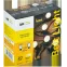 LIGHTING Гирлянда белт-лайт 5м 10 теплый белый цвет ламп IP65 черный шнур 3м 230В транзит IEK