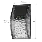 Фасадная подсветка Кристалл, на солнечной батарее, 3LED, 7lm ERAFS024-39
