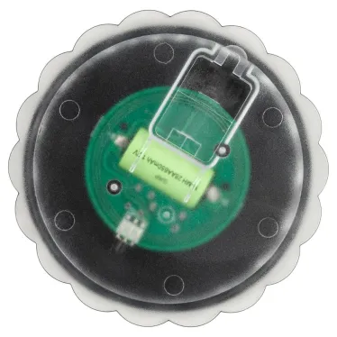 Светильник уличный ERAFS012-08 на солнечной батарее настенный Звезда 1 LED 7*7*2 см
