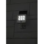 Прожектор с датчиком движения, на солнечной батарее, 6LED, 150 lm ERAFS048-08