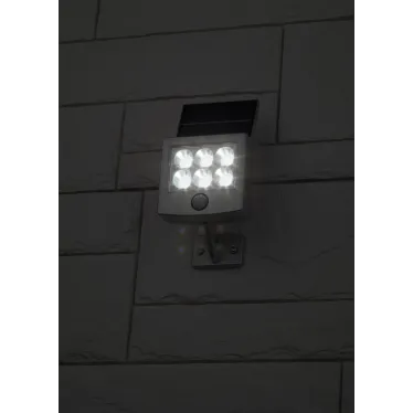 Прожектор с датчиком движения, на солнечной батарее, 6LED, 150 lm ERAFS048-08