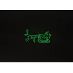 Проектор Laser Дед Мороз мультирежим 2 цвета, 220V, IP44 ENIOP-02 ЭРА