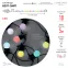 Гирлянда Белт Лайт набор 5 м, ERABL-MK52 10 LED (шаг 50 см), мультиколор, динамич.режим, с