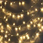 Светодиодная новогодняя гирлянда ERAPS-NP3 нить 3 м тёплый свет 30 LED
