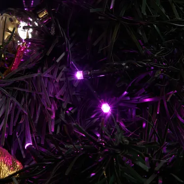 Гирлянда линейная LED розовый 6м с контроллером