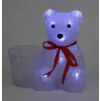 Фигура LED Медвежонок с корзинкой, 3АА ENIOF - 12