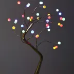 Декоративный светильник Дерево с самоцветами h 45 см, мультиколор, 36 LED, 3*АА, IP20 ЕGNID - 36M