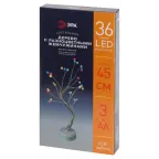 Декоративный светильник Дерево с самоцветами h 45 см, мультиколор, 36 LED, 3*АА, IP20 ЕGNID - 36M