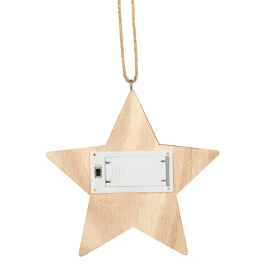 Новогодний декоративный светильник Звездочка, 15*15 см, 4 LED, 2*ААА ENGDS-4L