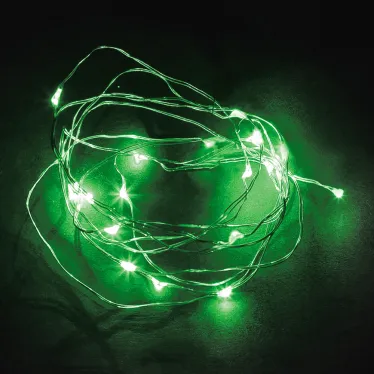 Гирлянда линейная LED зеленый 2м от батареек