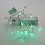 Гирлянда линейная LED зеленый 2м от батареек