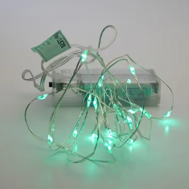 Гирлянда линейная LED зеленый 2м от батареек