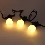 Гирлянда Белт Лайт набор 5 м ERABL-WS5 , 15 LED ламп (шаг 30 см), теплый свет, 220 В, каучук