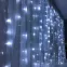 Гирлянда занавес LED 5000К эффект стробов 2х2м IP44