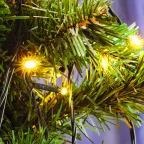 Гирлянда линейная LED желтый 4м с контроллером