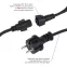 Гирлянда Белт Лайт набор 5 м, ERABL-MK5 15 LED ламп (шаг 30 см), мультиколор, 220 В, каучук