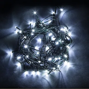 Гирлянда линейная LED 5000К с эффектом стробов 40м IP44