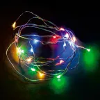 Гирлянда линейная LED мульти 2м от батареек