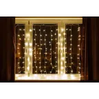 Гирлянда занавес LED 2700К 3х2м IP44