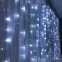 Гирлянда занавес LED 5000К эффект стробов 3х2м IP44