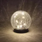Садовый светильник Шар на солнечной батарее, 15 LED 15 cм ERASF012-24