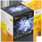 LIGHTING Гирлянда нить 20м 200 светодиодов RGB свет IP44 прозрачный шнур 3м 230В контроллер 8 сцен IEK