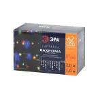 ENOB-2M Гирлянда LED Бахрома 2м*1м мультиколор, 24V, IP44 (80/960) необходим трансформатор Б0041911 приобретается отдельно