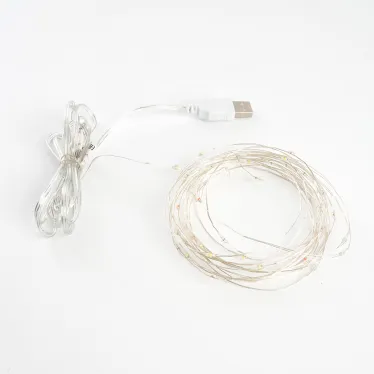 Гирлянда линейная Роса LED мультиколор 10м USB