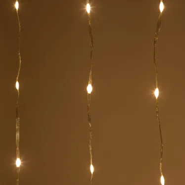 Гирлянда Занавес Водопад теплый белый, 3*2,8 м, 280 LED, IP20 ENIN-300WL