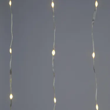 Гирлянда Занавес Водопад теплый белый, 3*2,8 м, 280 LED, IP20 ENIN-300WL