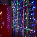 Гирлянда сеть LED мультиколор 3х2.7м