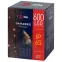 Гирлянда 600LED Занавес 3м*2м, желтый свет,черн. каучук, 220В, IP65 ERAPS-Z