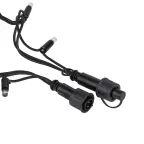 Гирлянда 30LED Нить 3 м,желтый свет, черн. каучук, 220В, IP65 ERAPS-NZ1