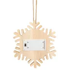 Новогодний декоративный светильник Снежинка, 15*15 см, 6 LED, 2*ААА ENGDS-6L