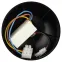 Декоративная подсветка WL44 BK светодиодная 9Вт 3500К черный IP54 для интерьера, фасадов зданий