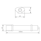 Светильник светодиодный SPP-3-20-6K-M IP65 600х60мм 20Вт 1600Лм Ra»80 6500K мат (20/400)