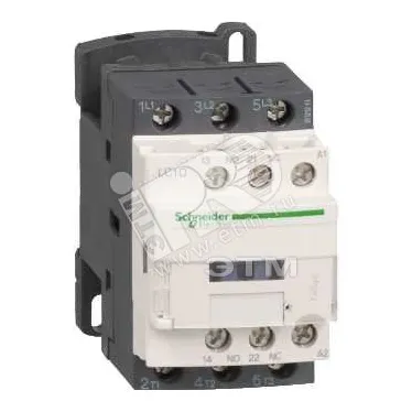 Контактор D 3Р 12 A НО+НЗ 110V DС 2.4 ВТ расширенный диапазон/ ограничитель перенапряжения