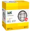 Светильник НПП1302 белый/круг с реш.60Вт IP54 IEK