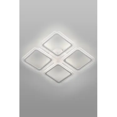 Светильник потолочный светодиодный Nikki 6112-106 104 Вт LED 2800К - 6200К модерн с пультом Rivoli (Б0060852)