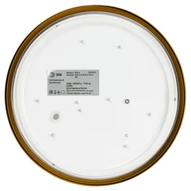 Светильник потолочный светодиодный Relict 22 SPB-6-20 4К MG 20W 4000K Золото