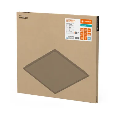 Панель светодиодная ДВО-33Вт 600х600 6500K 3630Лм CRI80 IP40/IP20 белый Compact